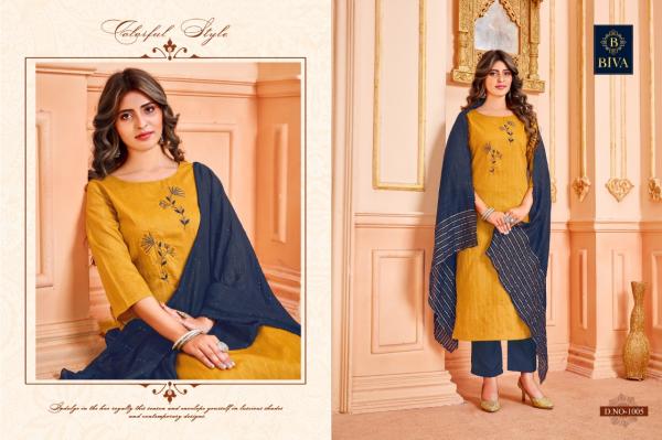 Biva Aura Designer Cotton Festive Wear Readymade Salwar 